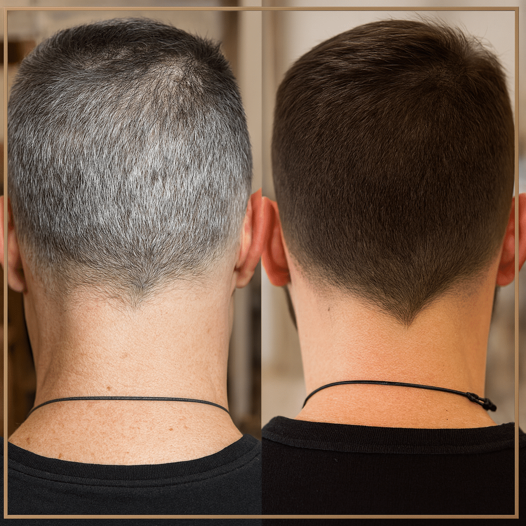 Correction greffe cheveux - Tricopigmentation