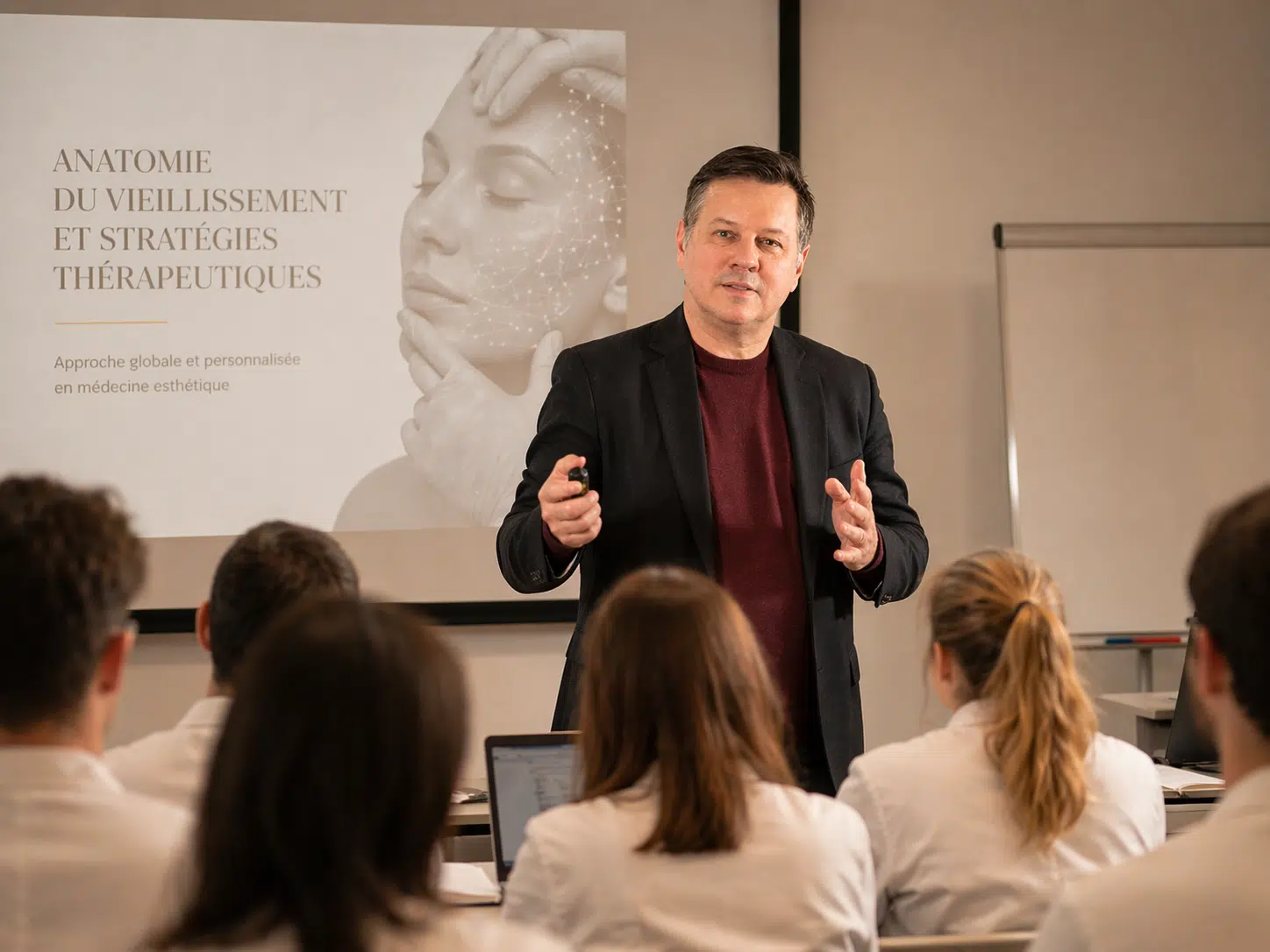 Dr Dominique Bellecour — Formateur universitaire injection acide hyaluronique